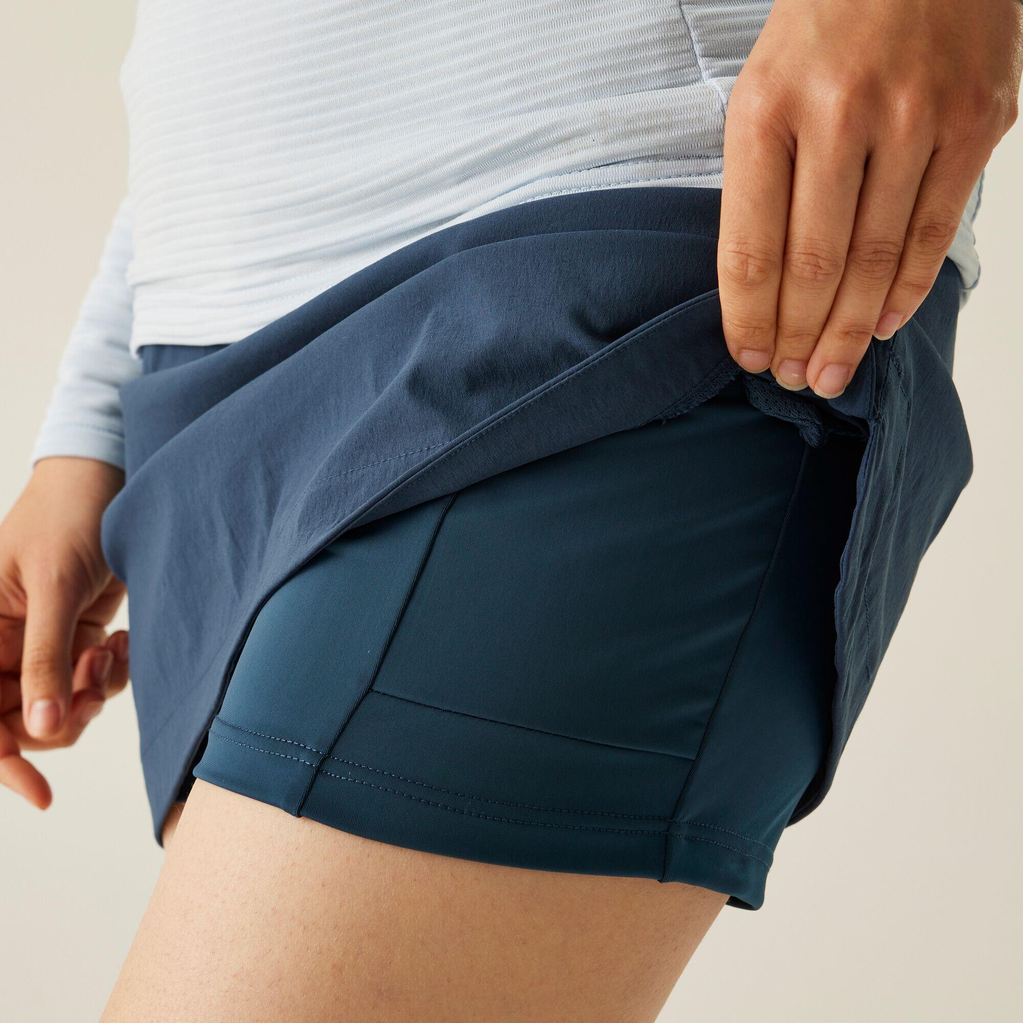 Pantalones cortos mujer con diseño deportivo Dare 2B Melodious Skort 4/7