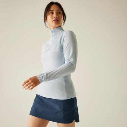 Damen Skifahren Shorts - Melodious Skort, blau