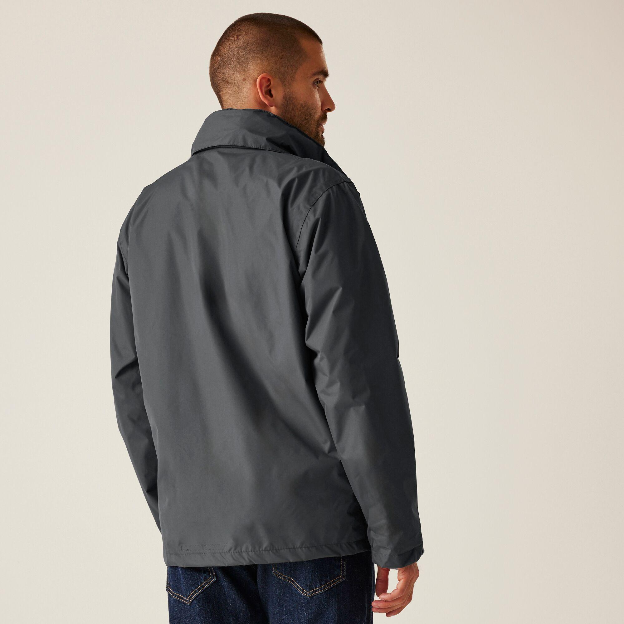 Herren Wandern Jacke Wasserdicht - Dunkelgrau 2/7