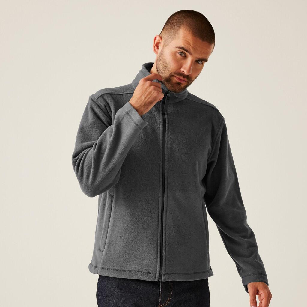 Mens Micro Lightweight Full Zip Fleece