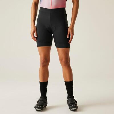 Fietsshort dames hoge taille stretchmateriaal