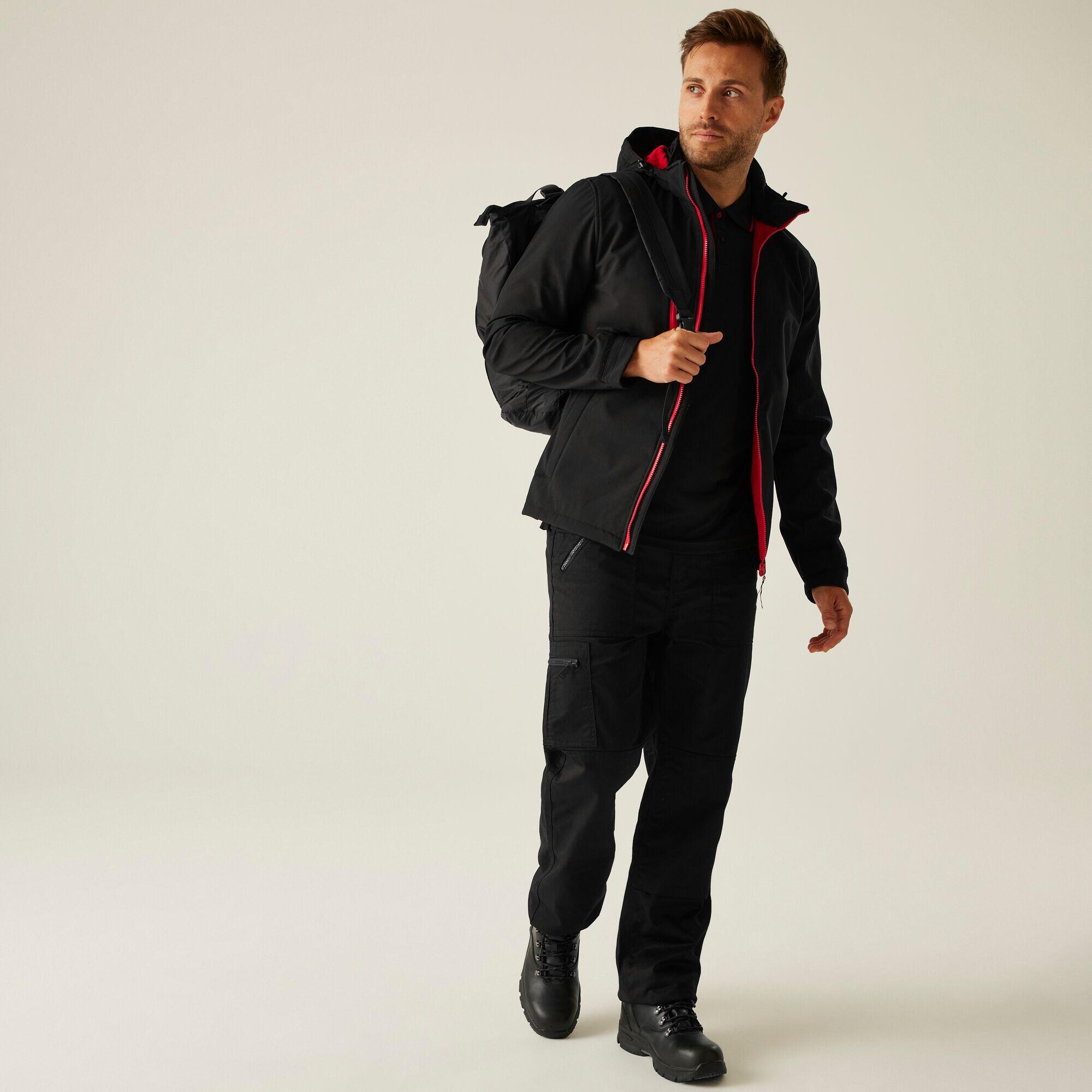 Giacche Uomo Venturer 3-Layer Printable Hooded Softshell Jacket 3/6