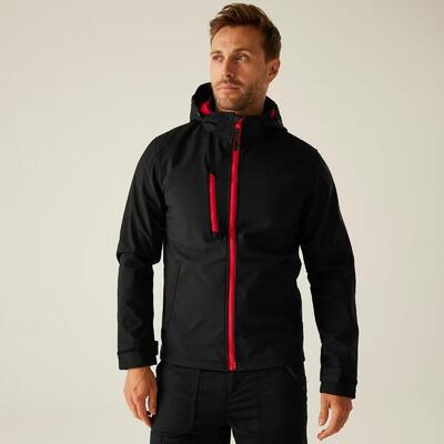 Giacche Uomo Venturer 3-Layer Printable Hooded Softshell Jacket