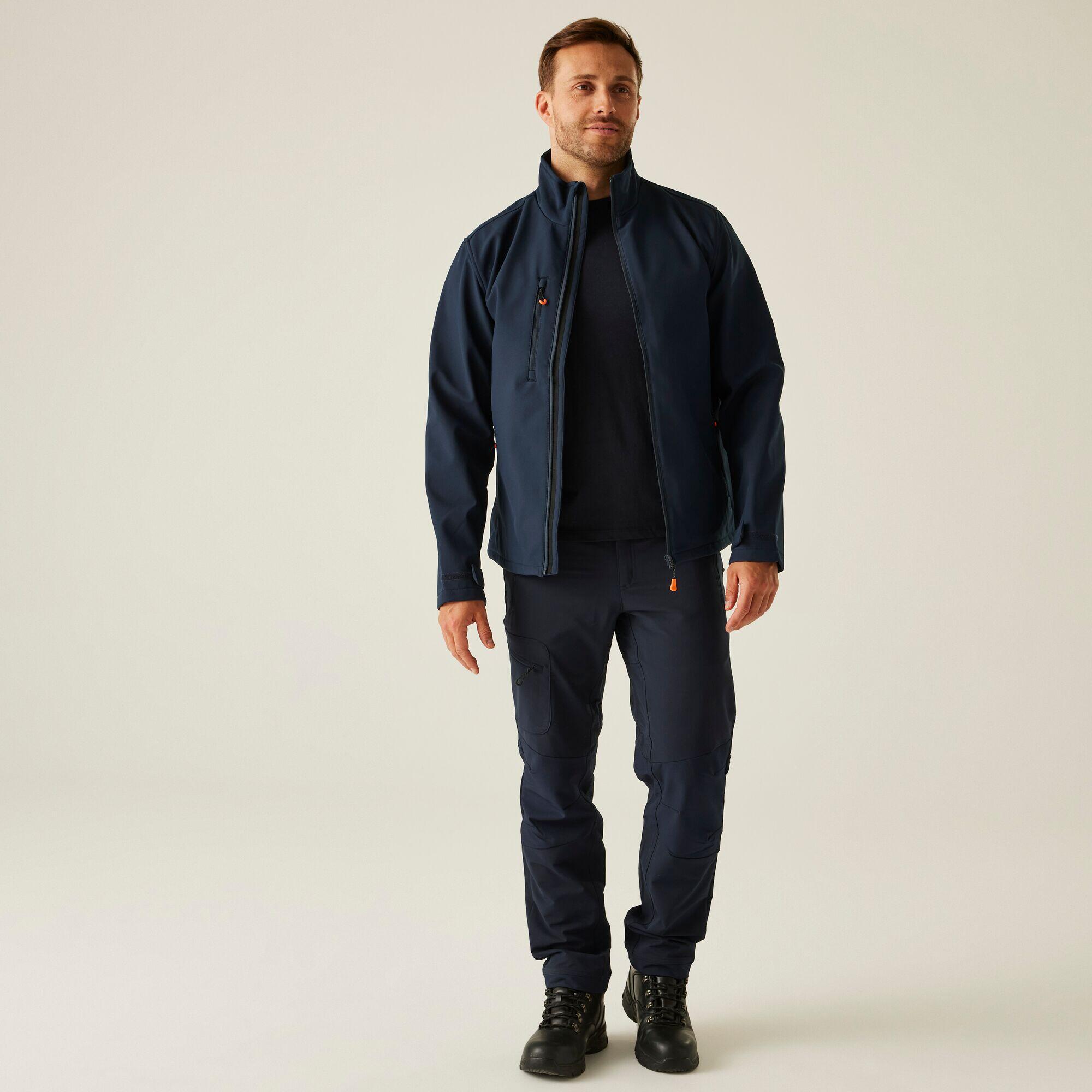 Jas Heren Thermogen Verwarmde Softshell 3/6
