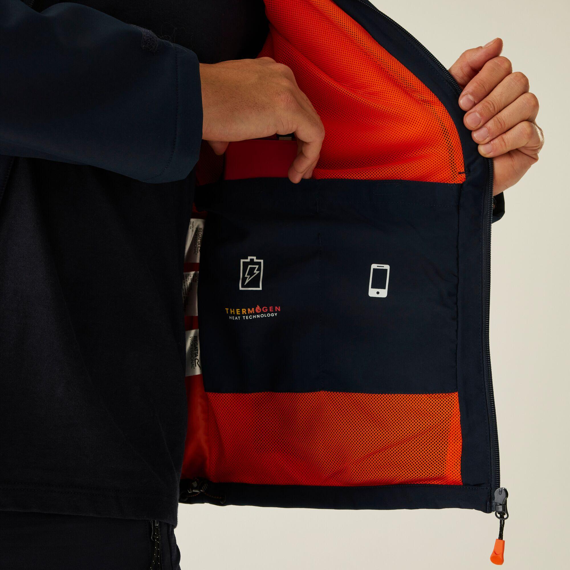 Jas Heren Thermogen Verwarmde Softshell 4/6