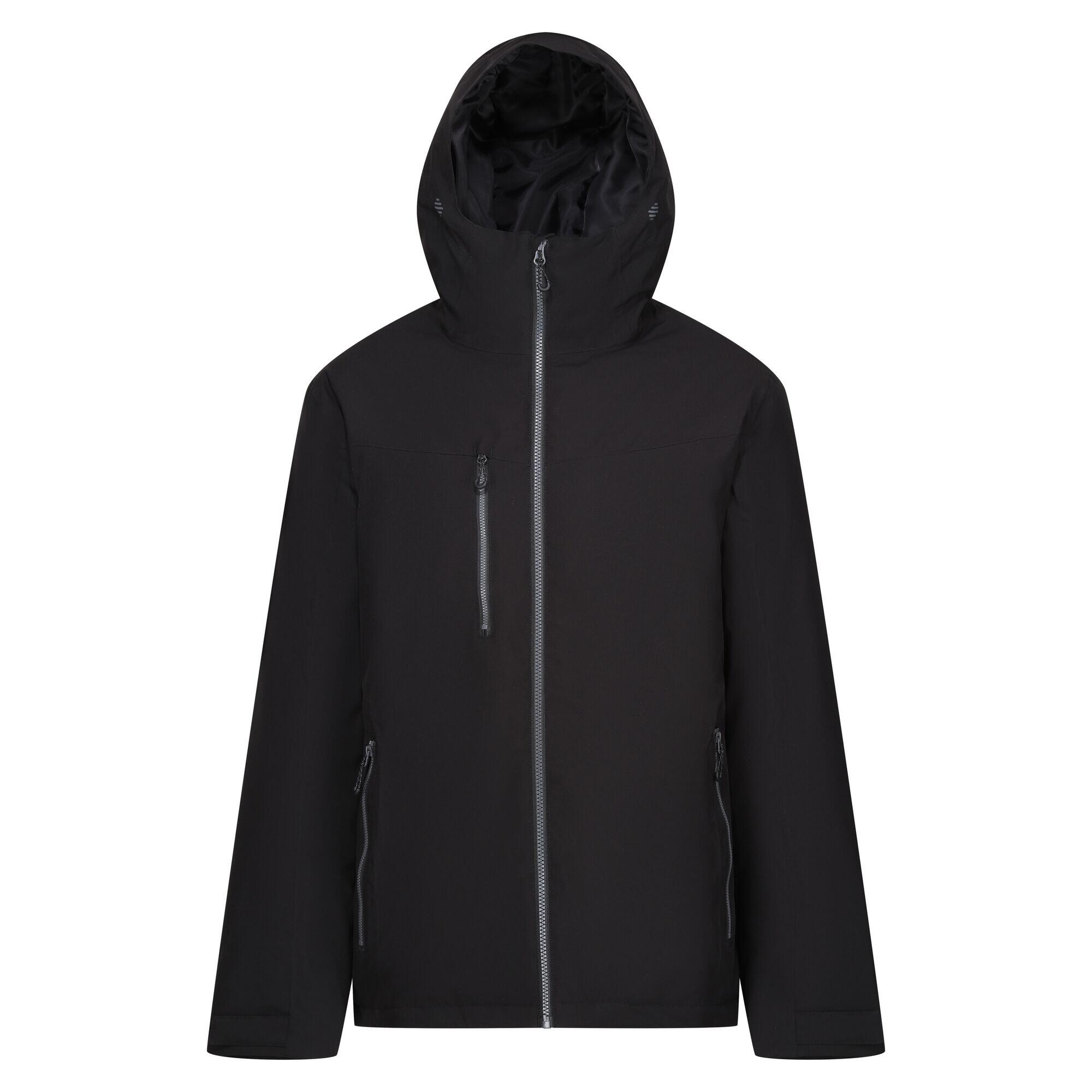 REGATTA Herren Jacke Wasserdicht Isoliert - Nagate, schwarz