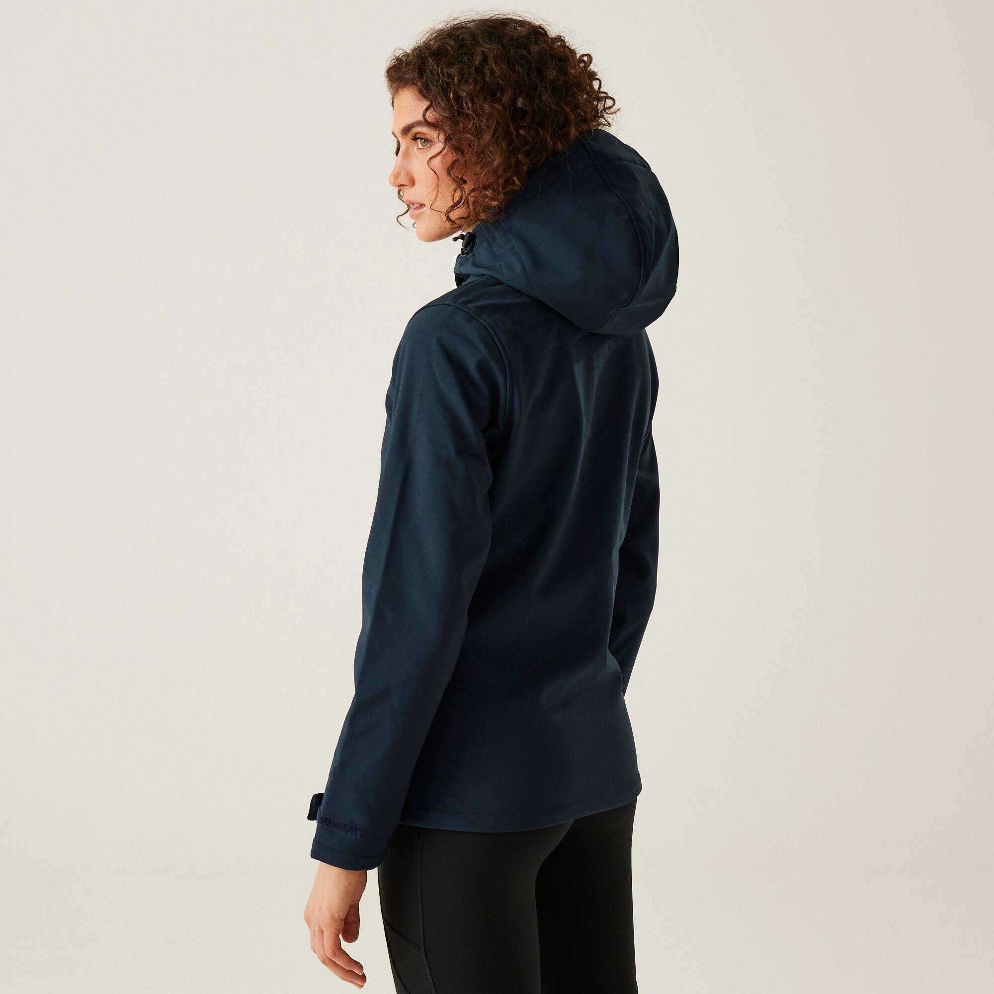 Jas Hiking Dames Waterdicht Ademend Windbestendig 2/6