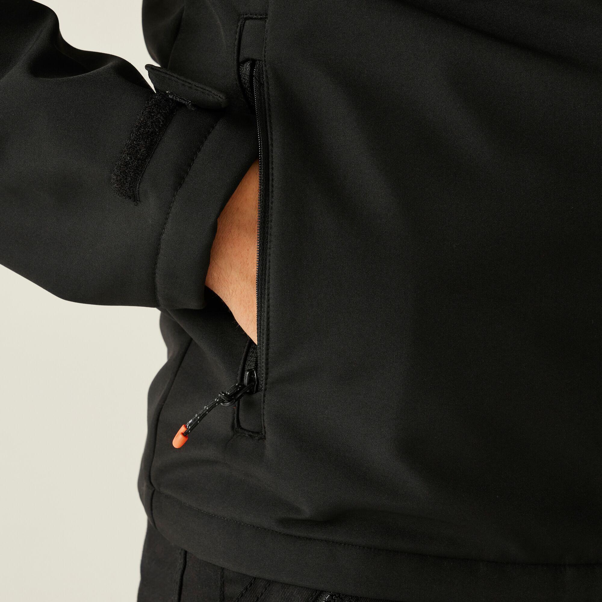 Jas Heren Thermogen Verwarmde Softshell 7/7