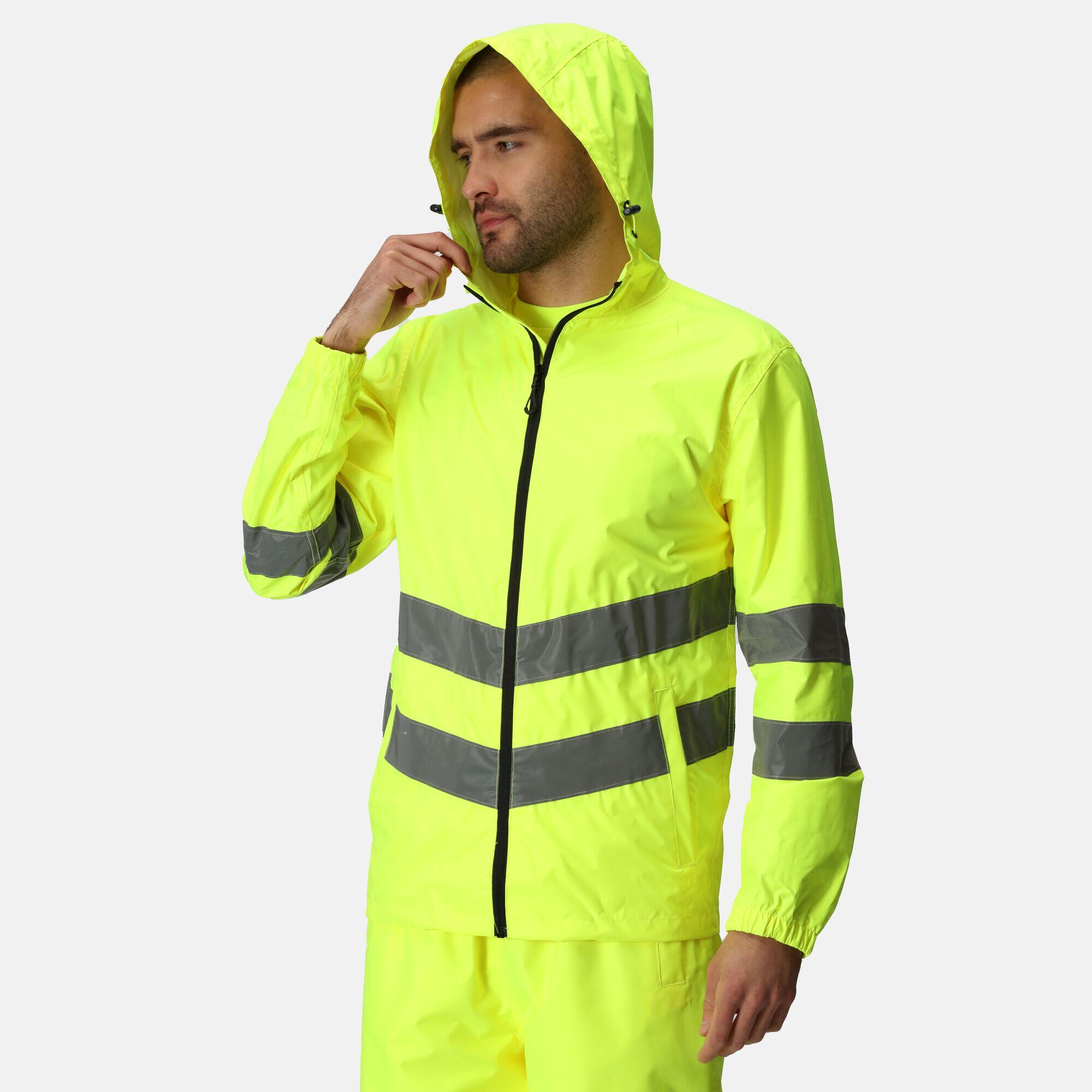 Veste - Hi-s Pro Packaway orange homme 4/7