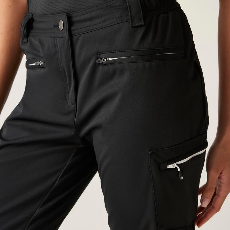 Wanderhose Womens Appended II Wandern/Outdoor/Trekking Damen Black Atmungsaktiv