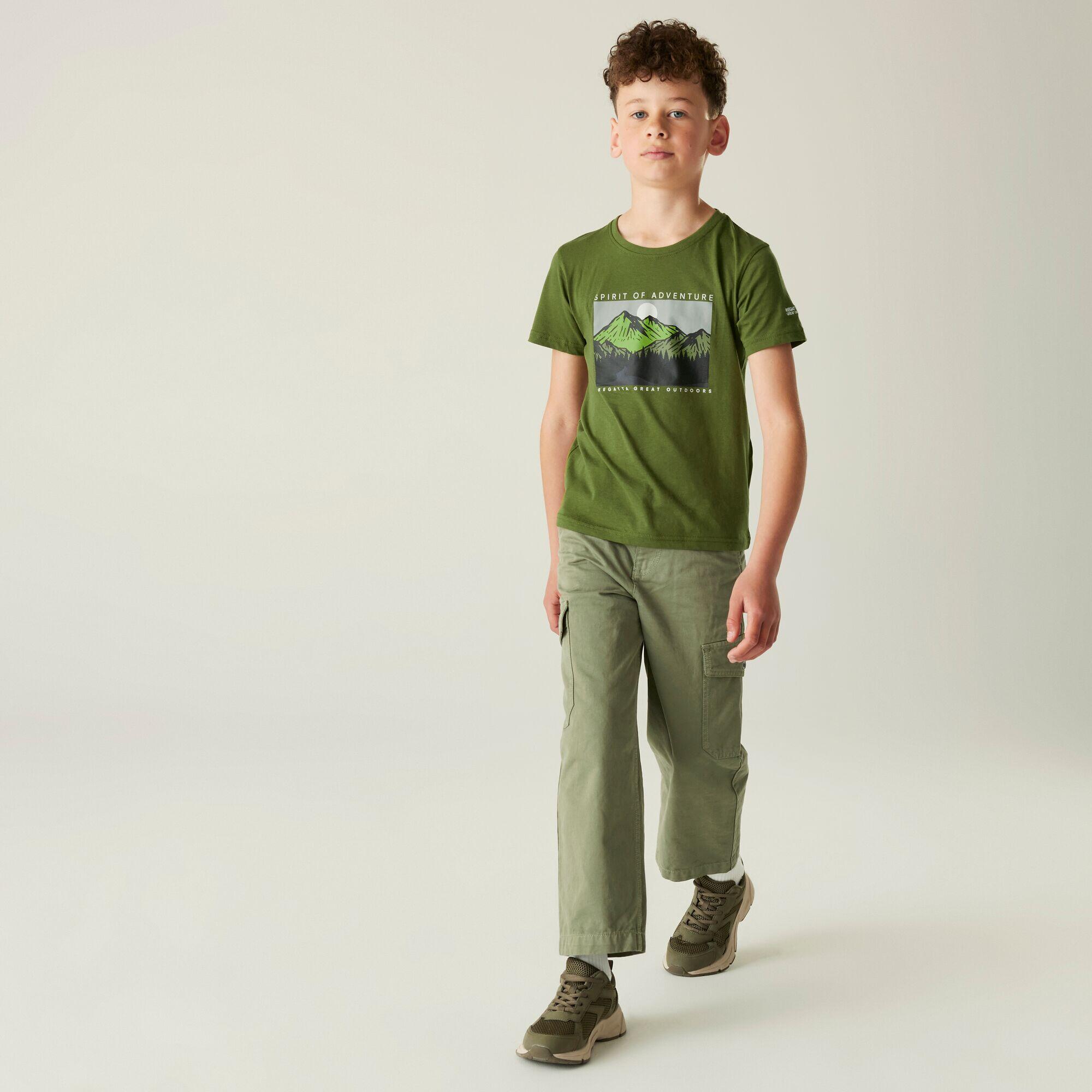 Camiseta niño diseño gráfico concha Regatta Bosley VT-Shirt 3/7