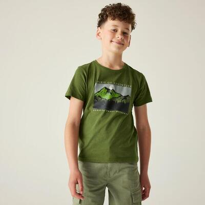 T-shirt korte mouwen hiking kinderen
