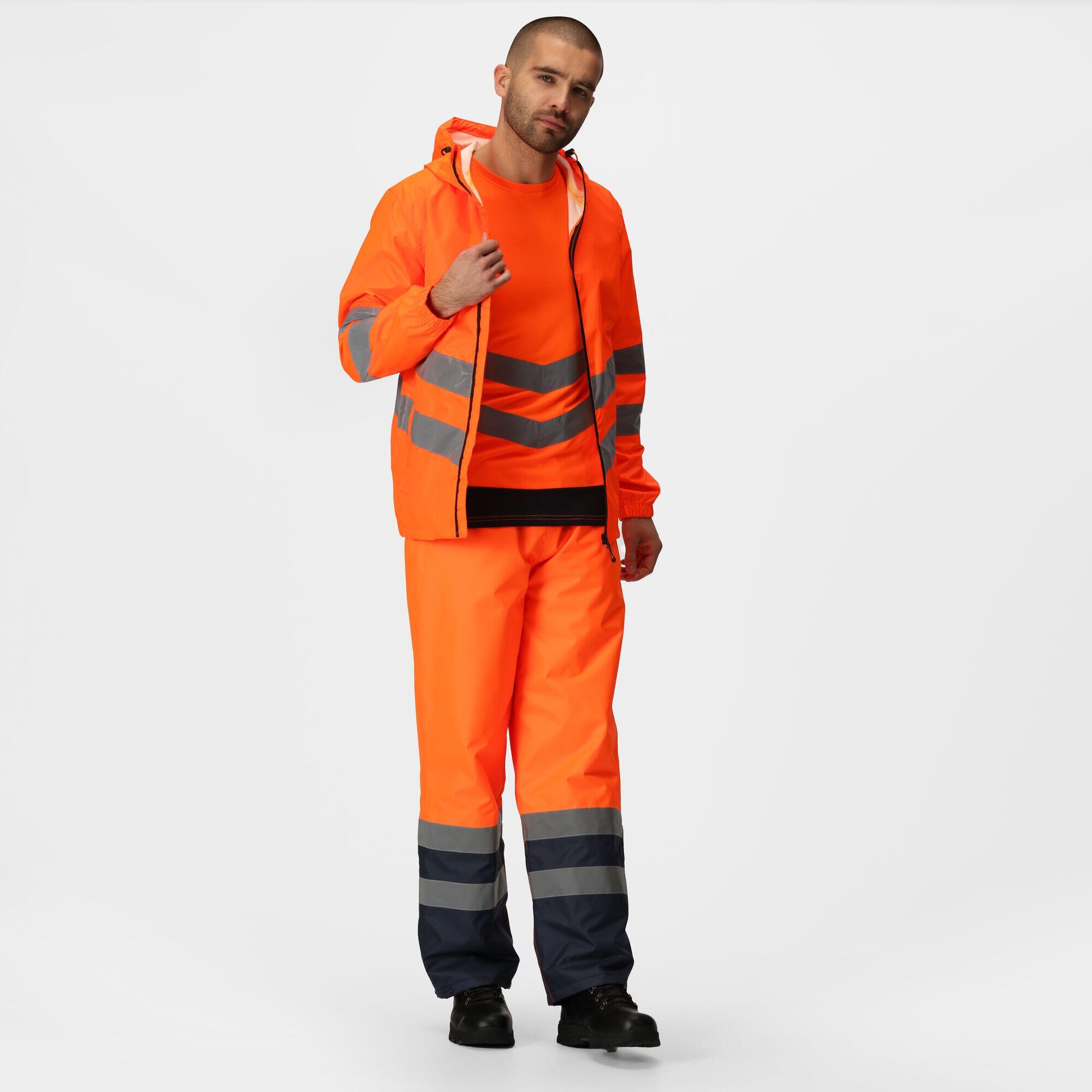 Veste - Hi-s Pro Packaway orange homme 3/7