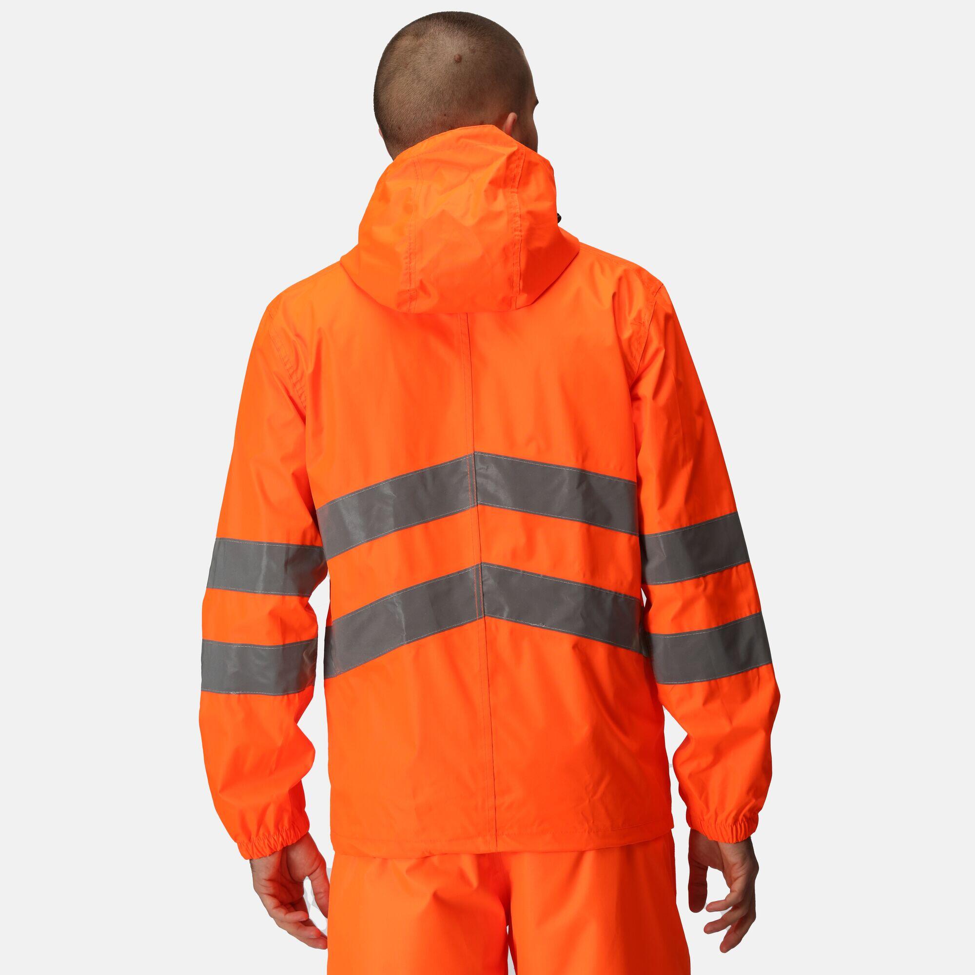 Veste - Hi-s Pro Packaway orange homme 2/7