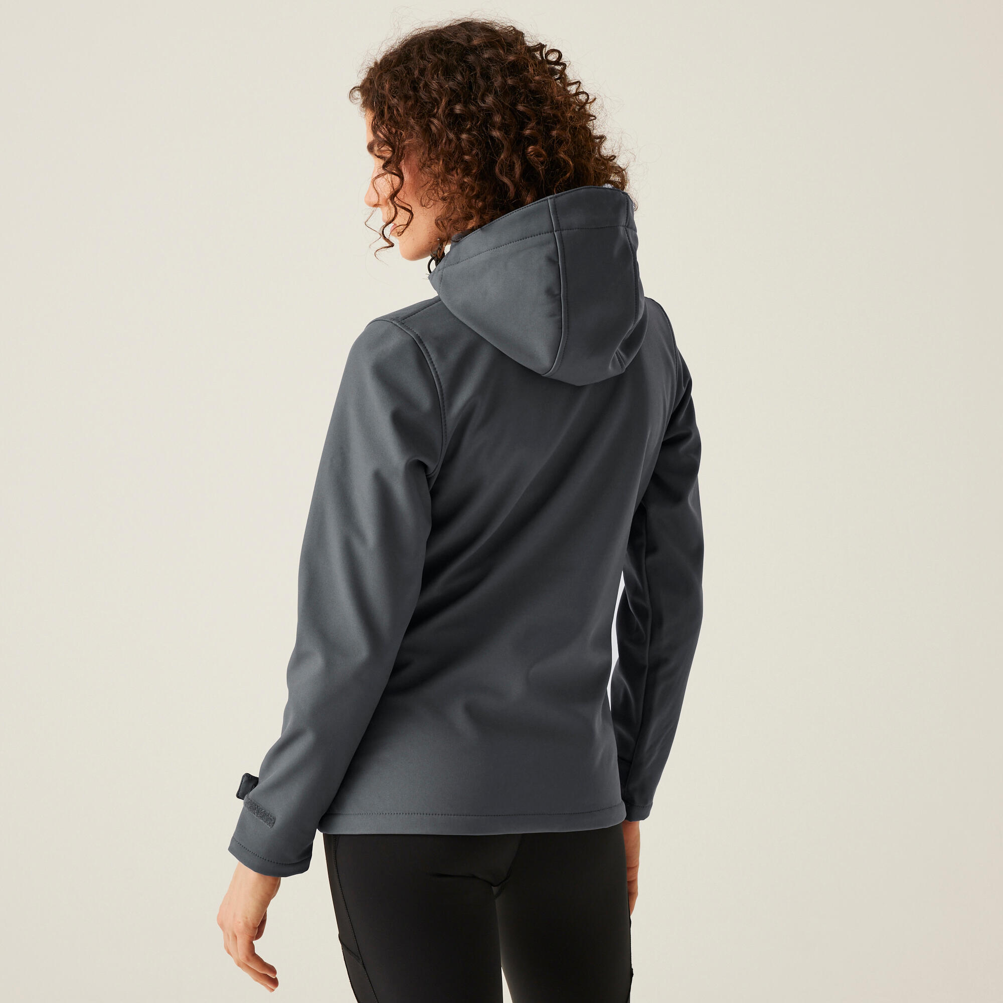 Jas Hiking Dames Waterdicht Ademend Windbestendig 2/6