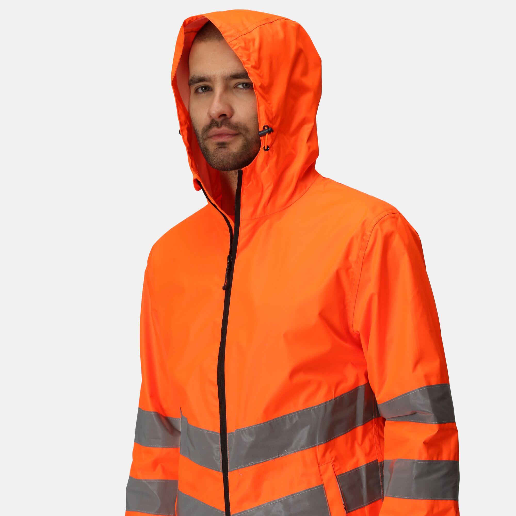 Veste - Hi-s Pro Packaway orange homme 4/7