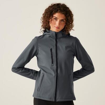 Jas hiking dames waterdicht ademend windbestendig