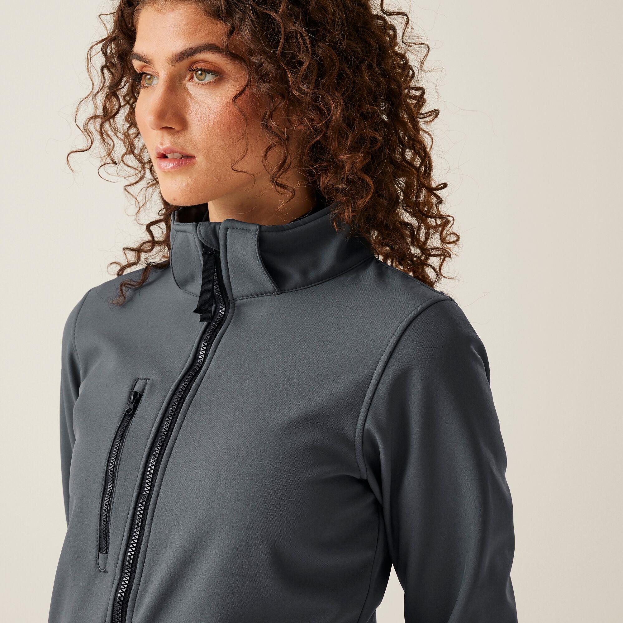 Jas Hiking Dames Waterdicht Ademend Windbestendig 6/6