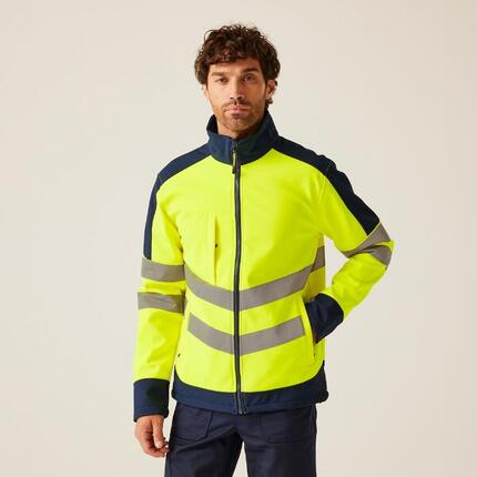 Veste - Hi-S Pro 3-Couches jaune et navy homme