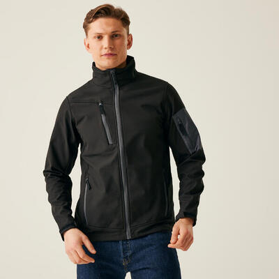 Herren Wandern Jacke wasserdicht. windproof. breathable - Arcola. dunkelgrau