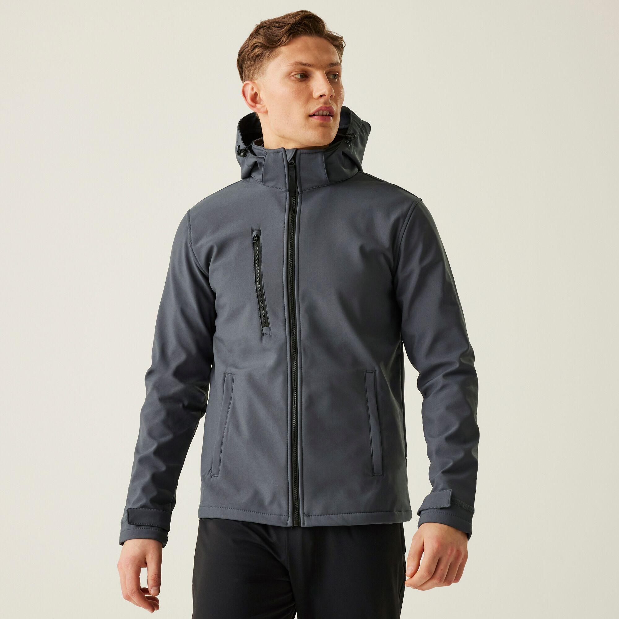 REGATTA Herren Jacke wasserdicht - Venturer, grau