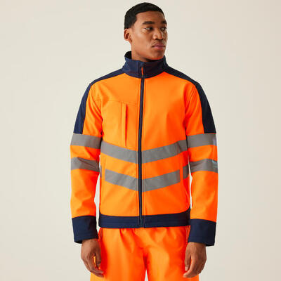 Herren Wandern Jacke - Hi-S Pro 3-Layer Softshell