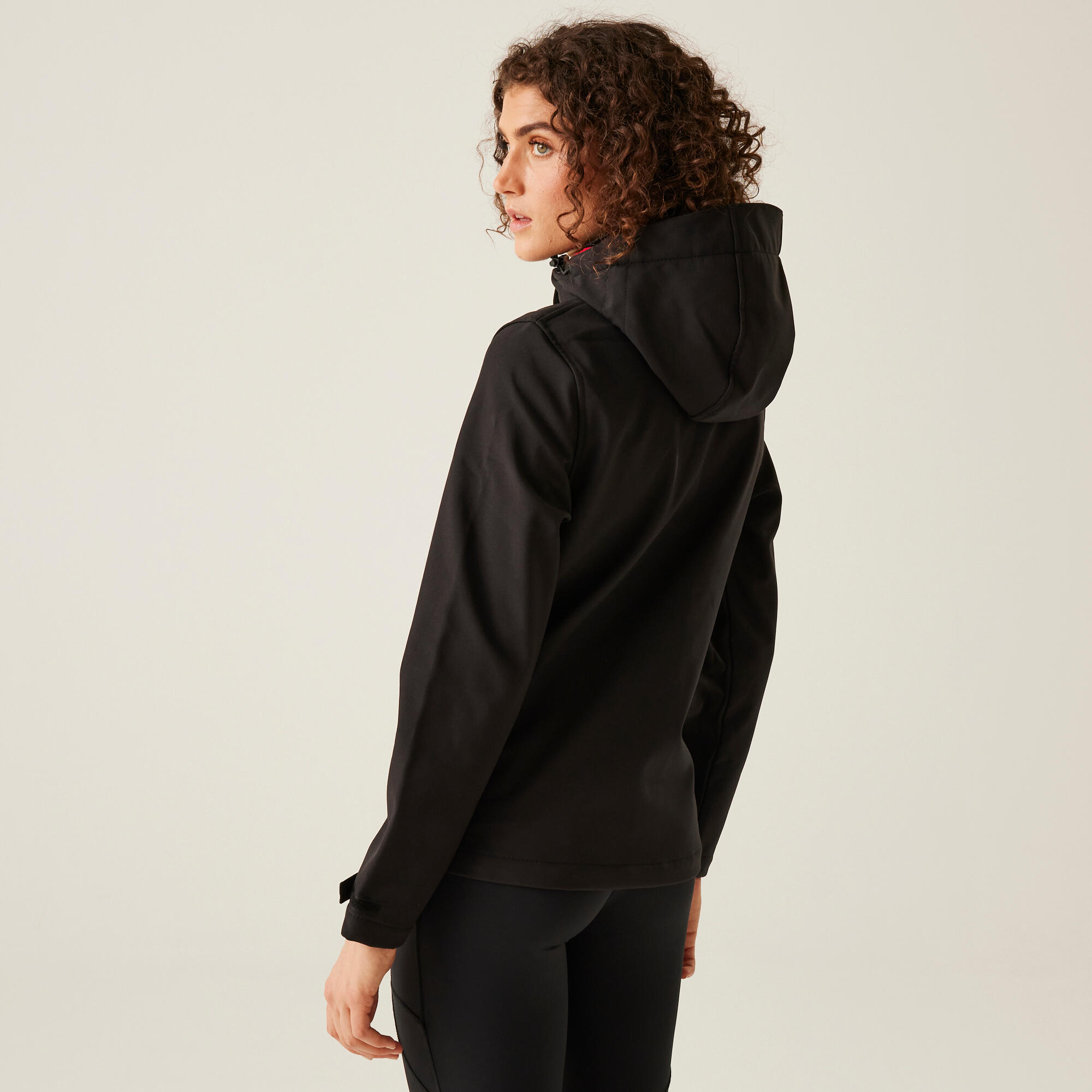 Jas Hiking Dames Waterdicht Ademend Windbestendig 2/6