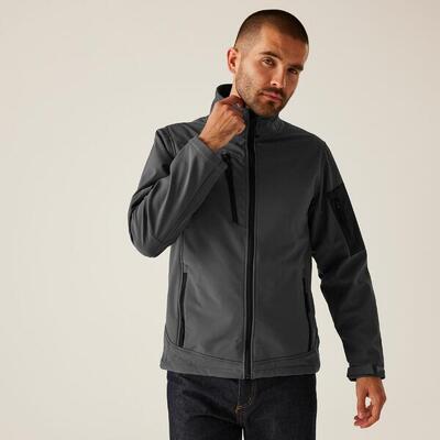 Herren Wandern Jacke wasserdicht. windproof. breathable - Arcola. dunkelgrau