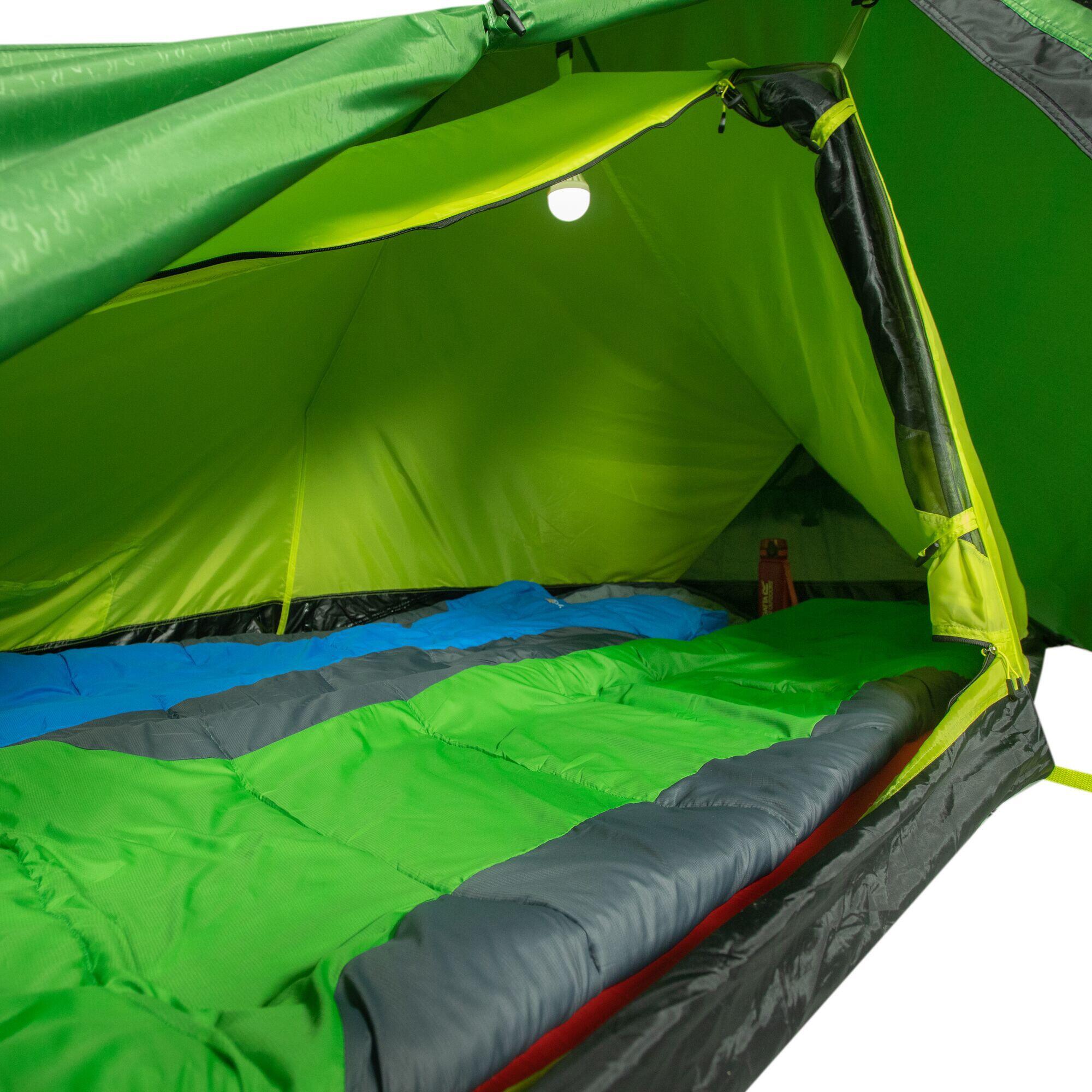 Montegra Tente de camping pour 2 adultes - Vert 3/7