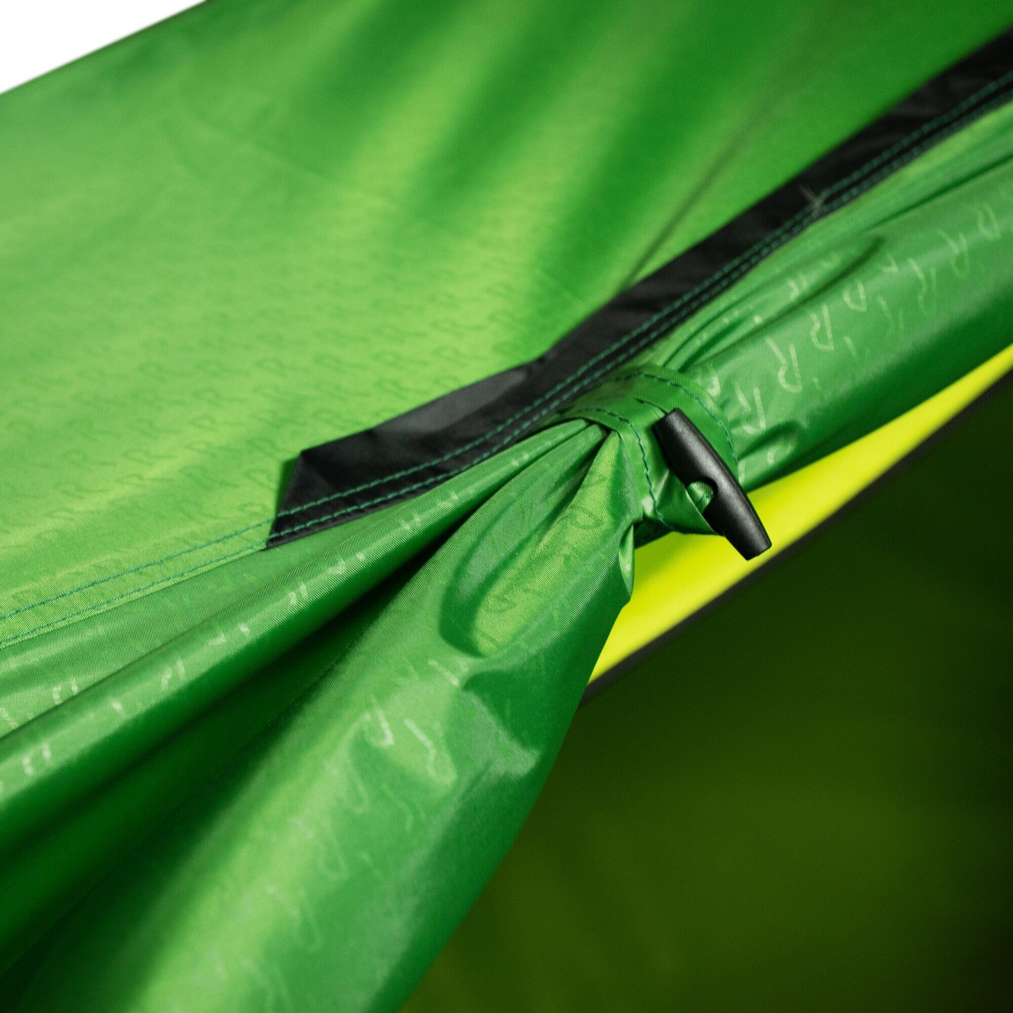 Montegra Tente de camping pour 2 adultes - Vert 6/7