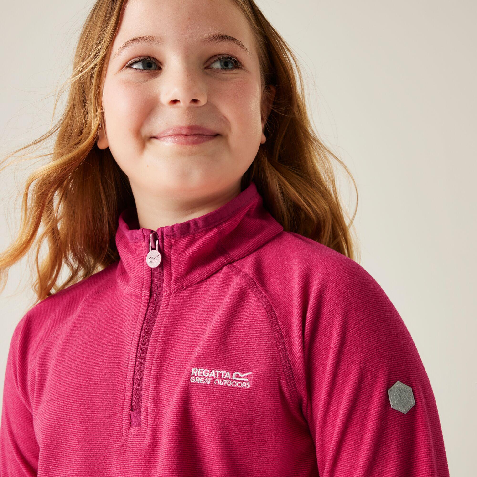 Polaire Zippée Regatta Fille 11-12 Ans - Crème - Couches Chaudes - Neuve