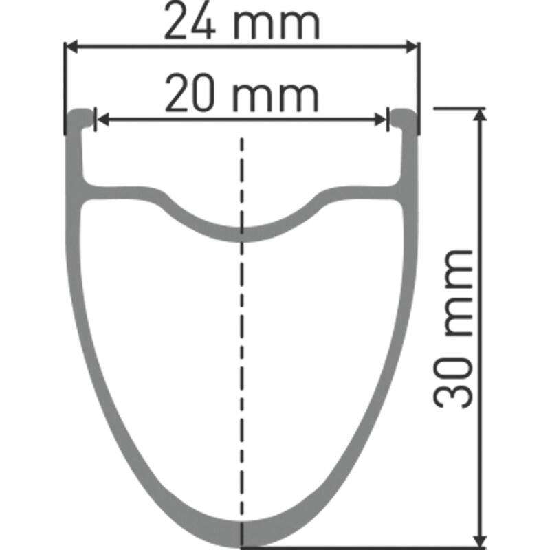 A 1800 SPLINE roue 700C CL 30 142/12 HG WTS