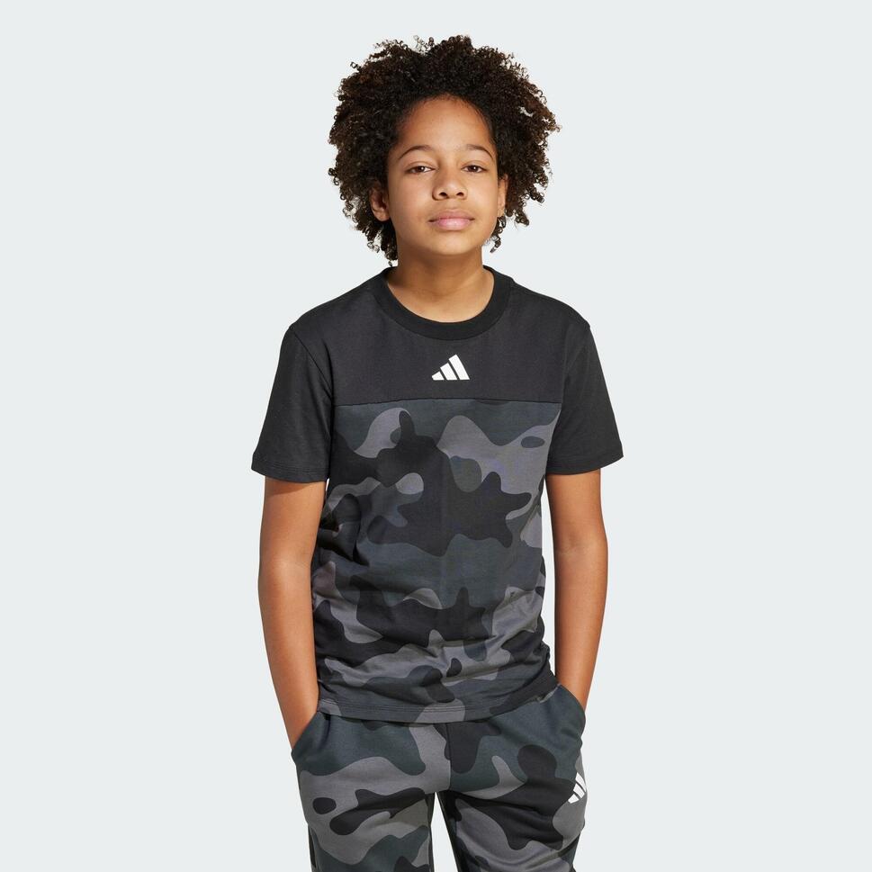 Koszulka Seasonal Essentials Camo Cotton Kids