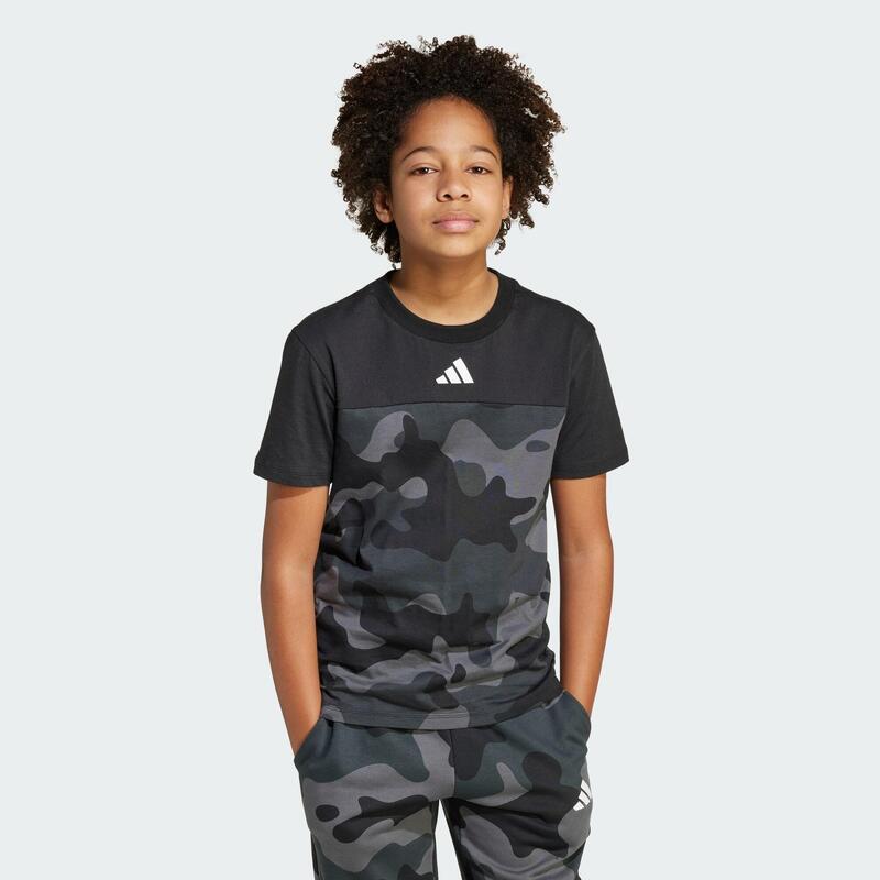 Koszulka Seasonal Essentials Camo Cotton Kids