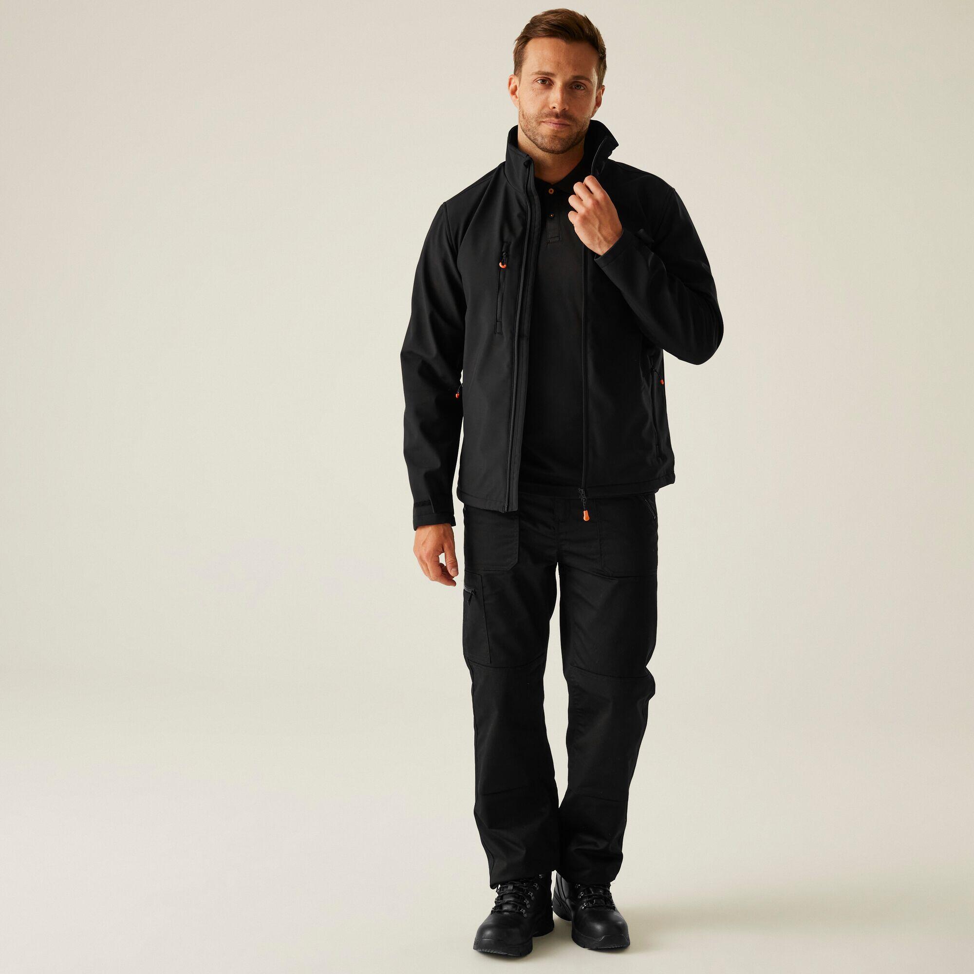 Jas Heren Thermogen Verwarmde Softshell 3/7