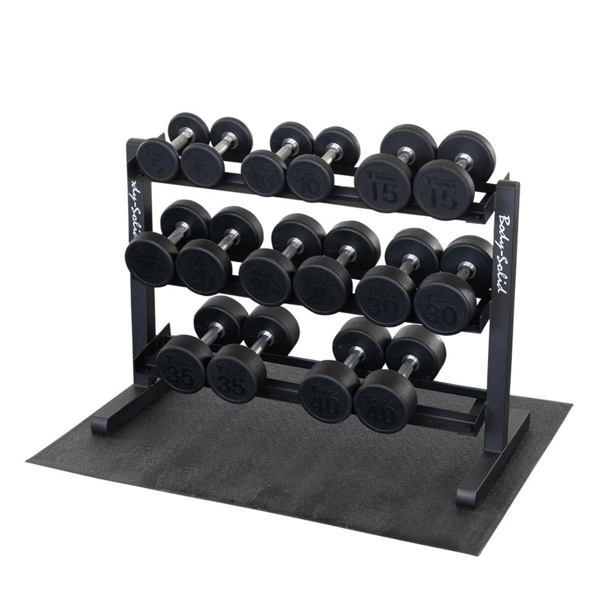 GDR363B Estante para Mancuernas de 3 Niveles 5/5