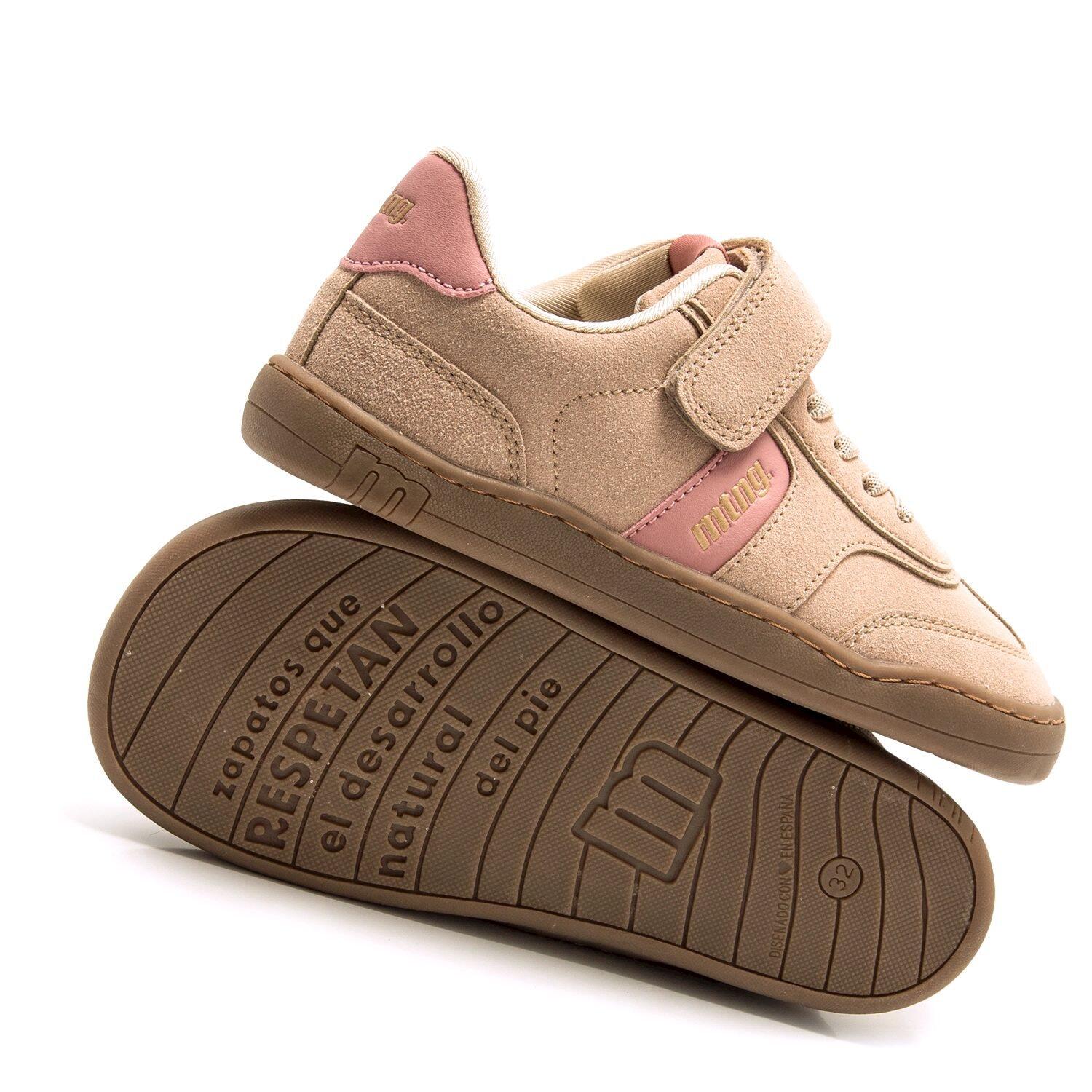 Sneakers barefoot Bambina MTNG KIDS Free Beige 4/7