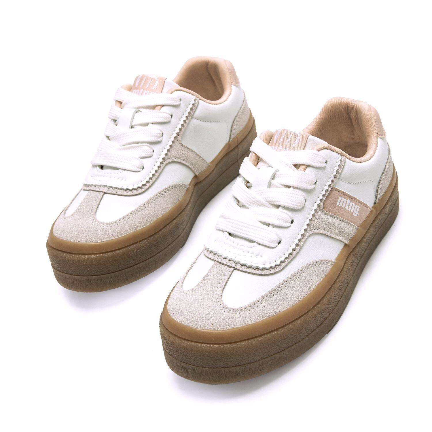 Calzado Escolar Blanco Zapatillas Kappa 371G7CW Para Caminar - Color Blanco EU Zapatillas Kappa Colegio Blancas