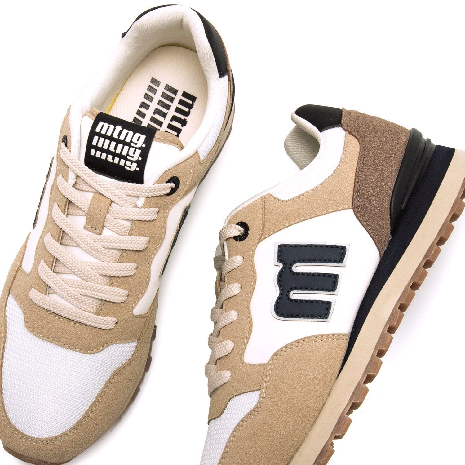 Zapatillas caminar Hombre MTNG Porlandos Beige 4/7