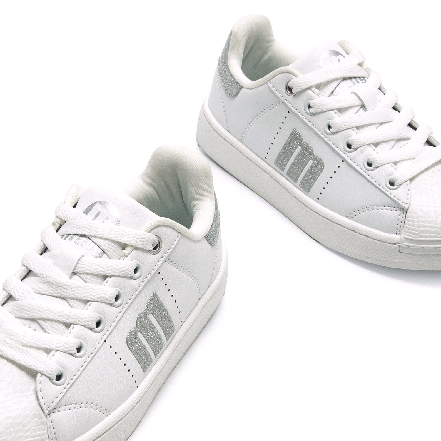 Sneakers Bambina MTNG KIDS Agon Bianco 4/7