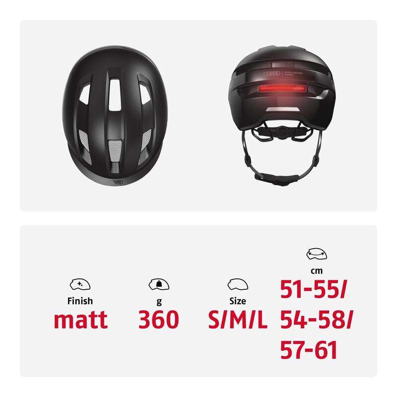 Casque de vélo de ville "Purl-Y Ace", noir mat