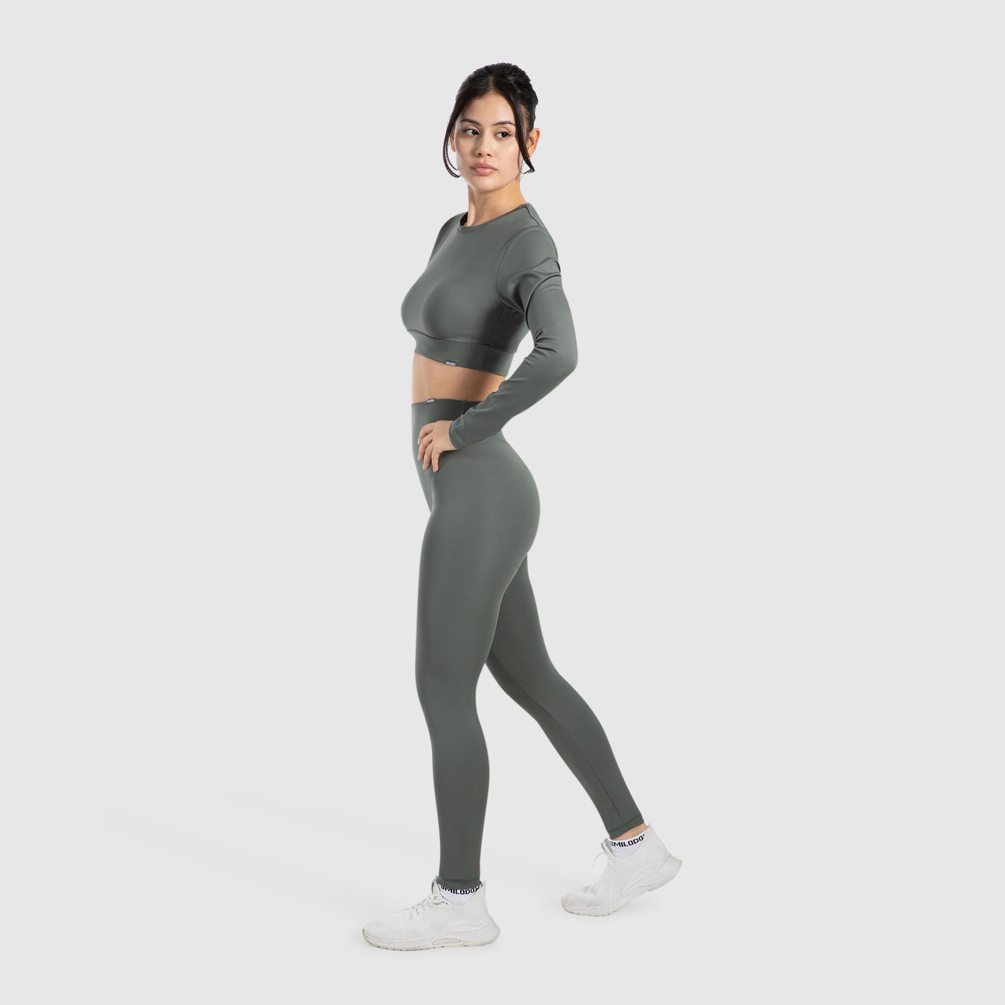 Damen Leggings Jaine Grün 3/5