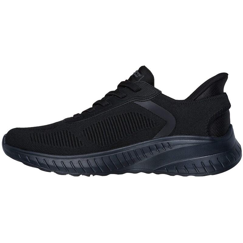 Pantofi sport barbati Skechers Bob Squad Chaos - Solid Step, Negru