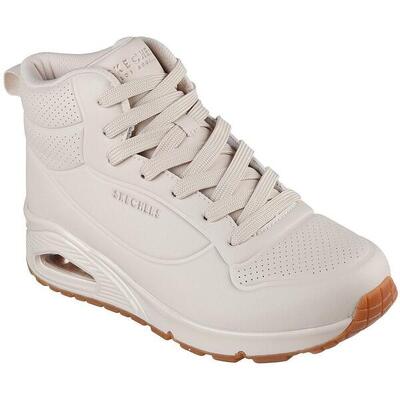 Sneakers skechers uno - stand high. beige. dames