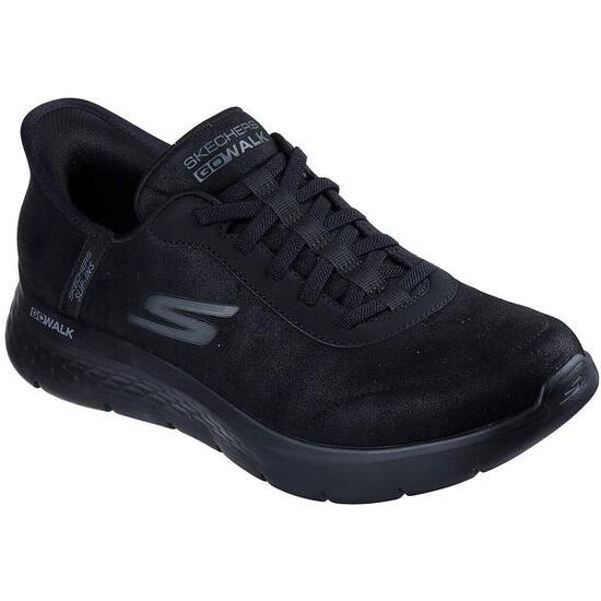 Zapatillas Skechers Go Walk Flex - Smooth Motion, Negro, Hombre
