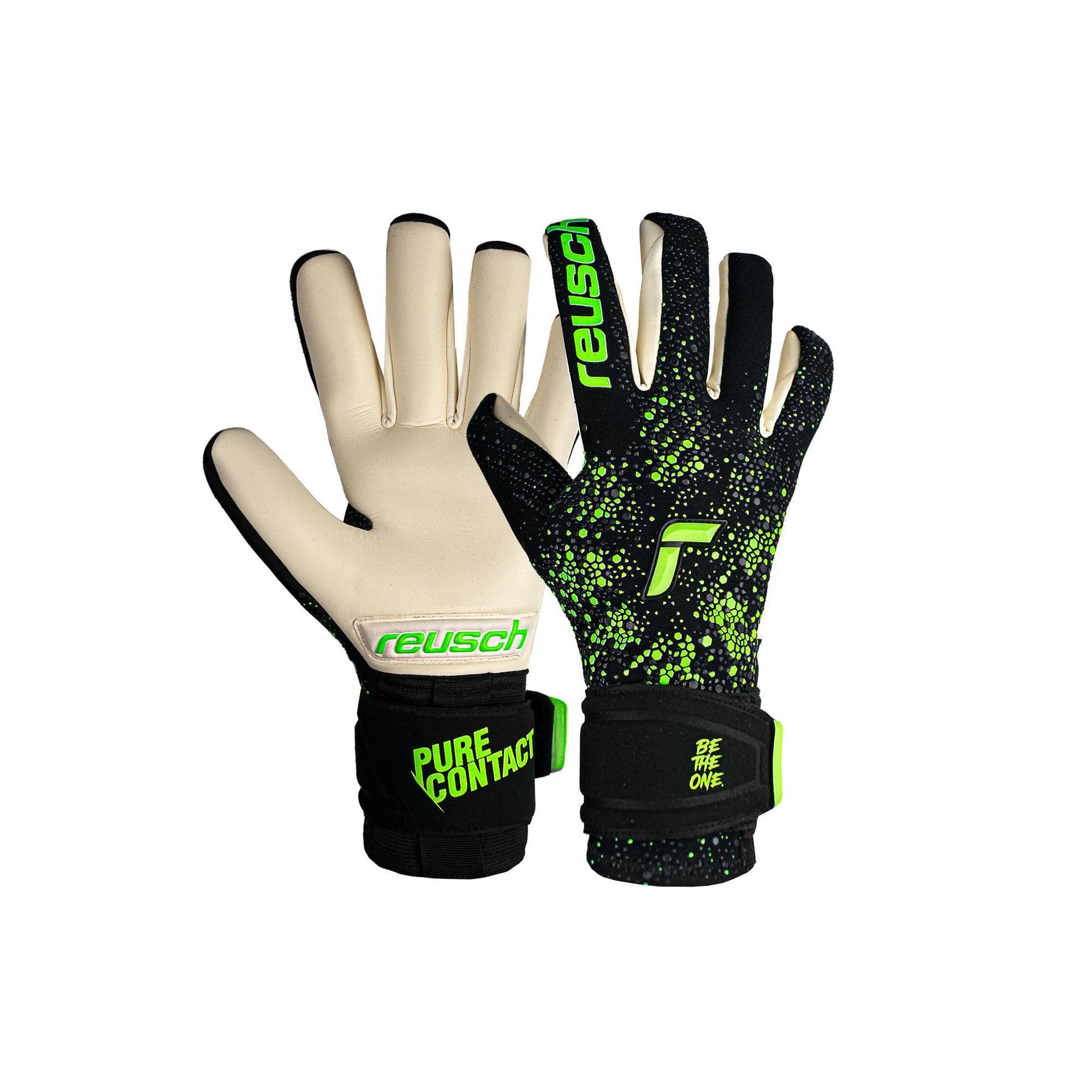 Reusch - Reusch Gants De Gardien Pure Contact Gold - Gants De Gardien - Noir|vert - 9 - Decathlon