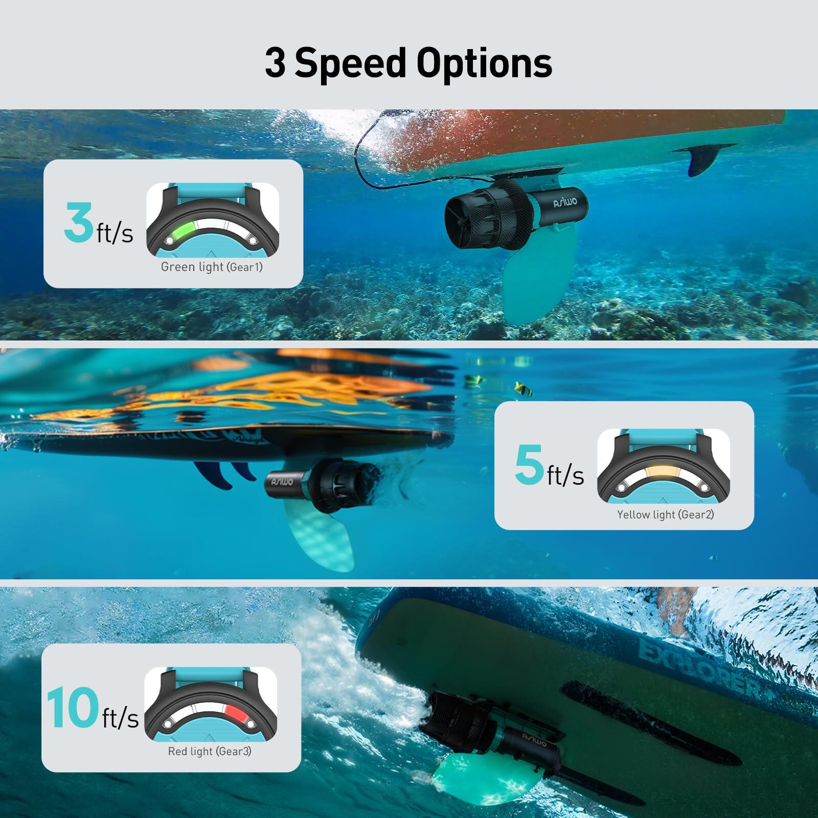 Scooter Subacqueo Universale ASIWO U1 6/8