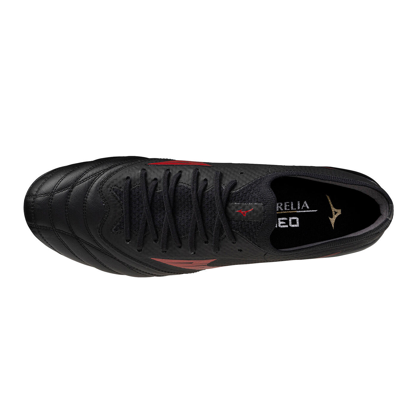 Scarpe da rugby Mizuno Morelia Neo IV B Elite Mix Nero e rosso 4/6