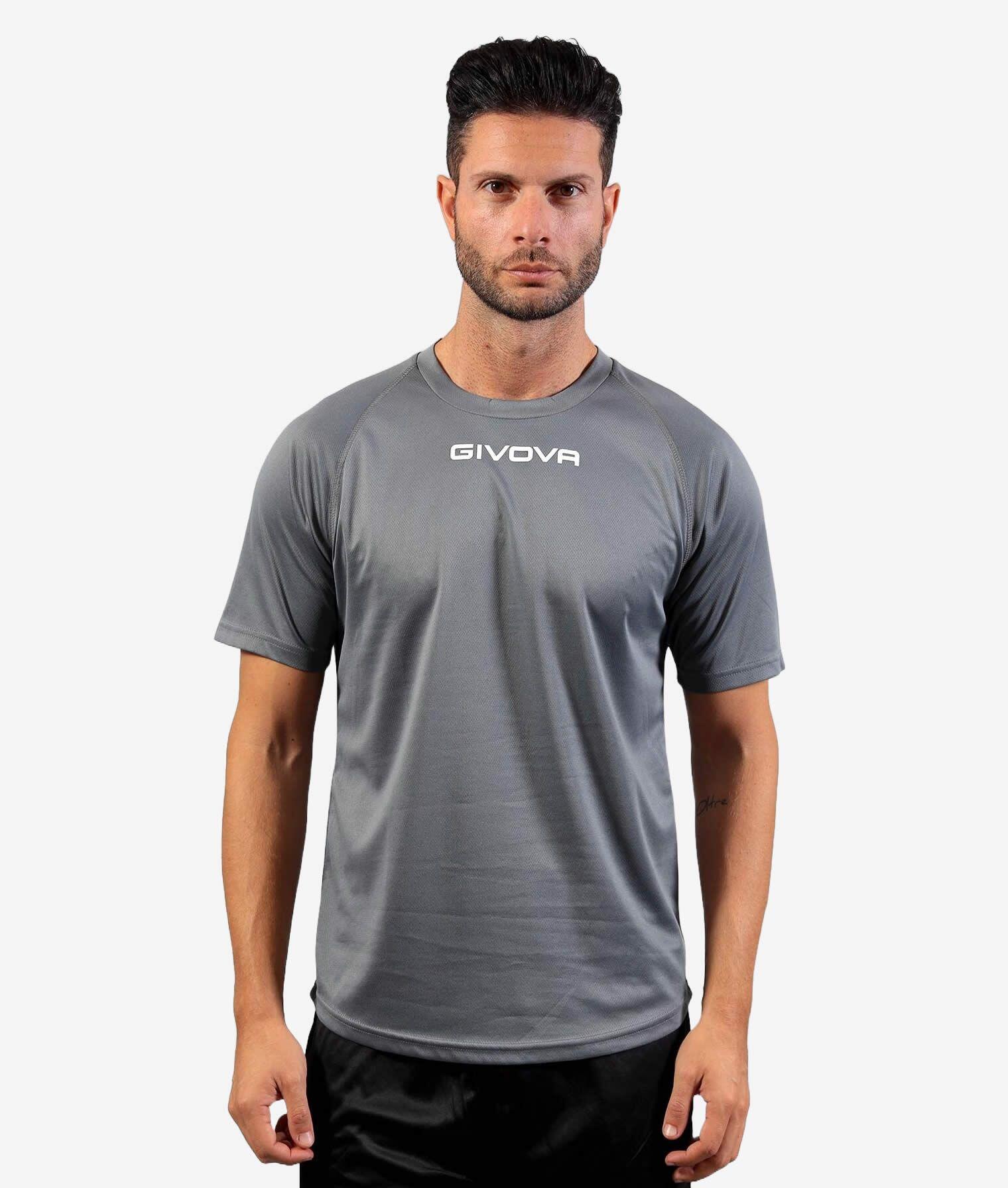 Tricou sport Givova One Microforata Gri