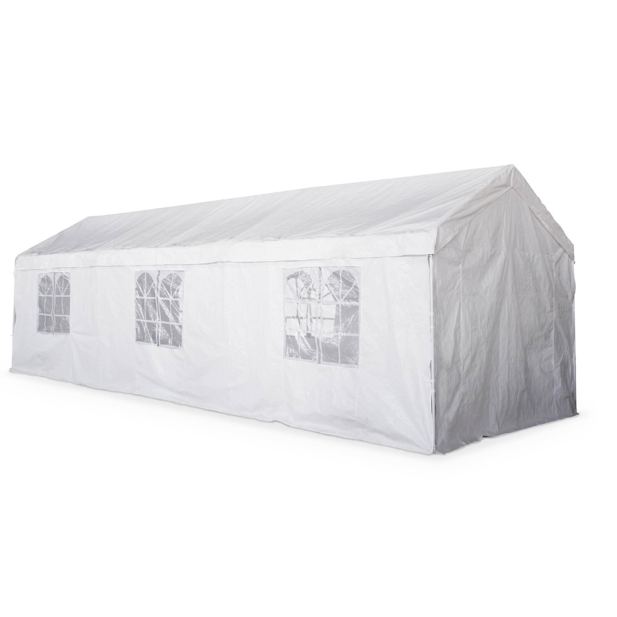 3x9m tenda de receção, Branco 5/5